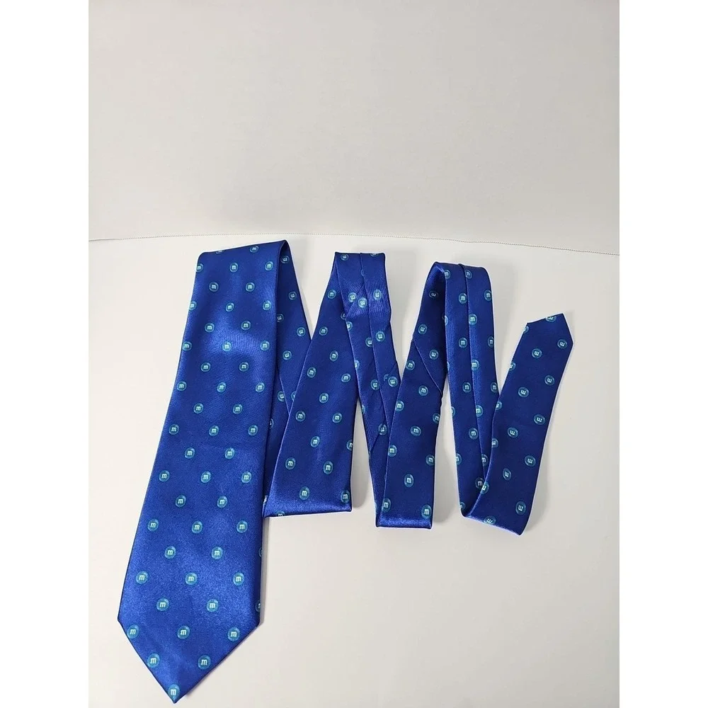 Vintage M&M's Chocolates Necktie Candy M&M World Polyester‎ Men's Tie